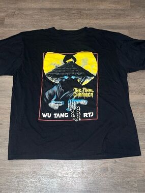 Wu-Tang Clan Run the Jewels Final Chamber Concert Tour T-Shirt XL